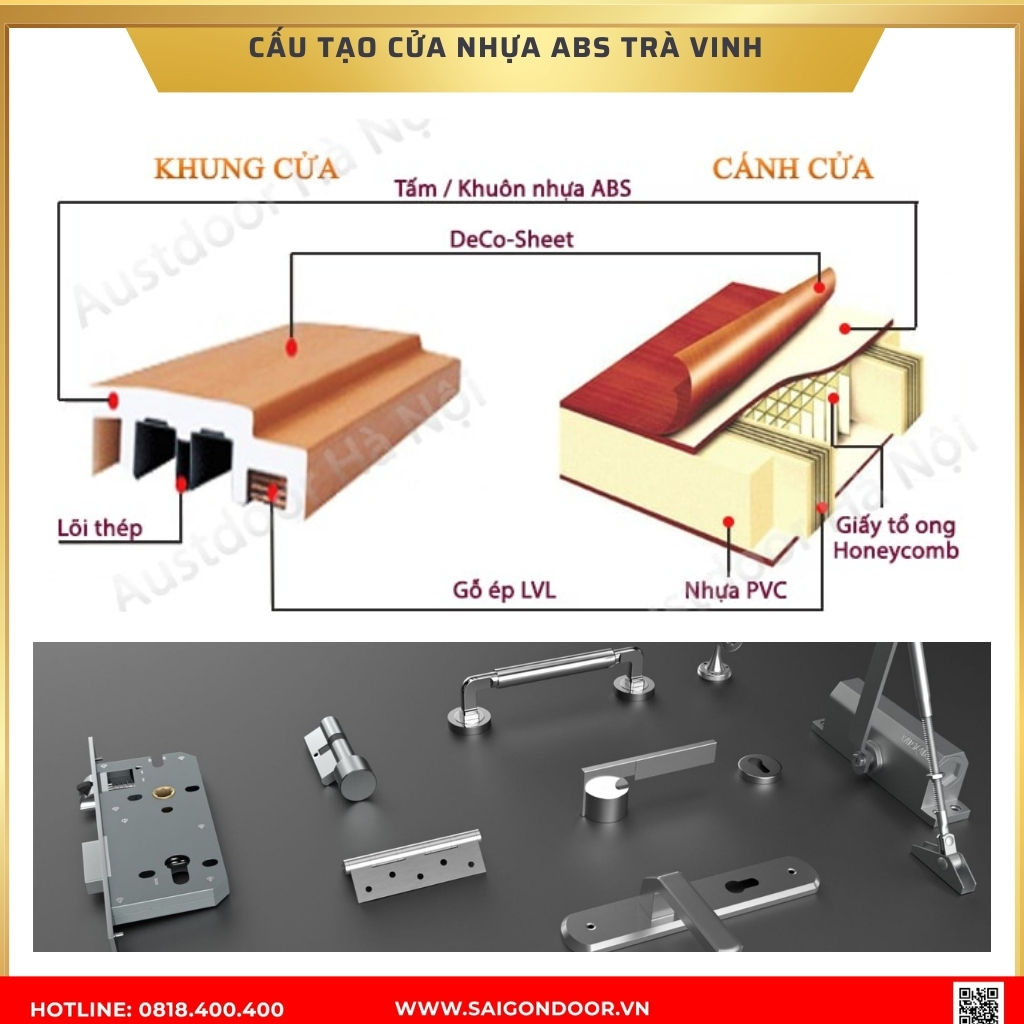 Cấu Tạo Cửa Nhựa Composite