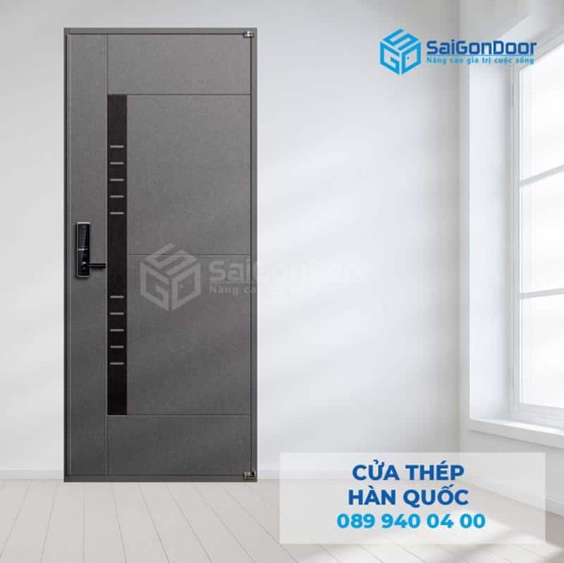 Cửa thép mẫu mới nhấtCửa thép sơn tĩnh điện hiện đại