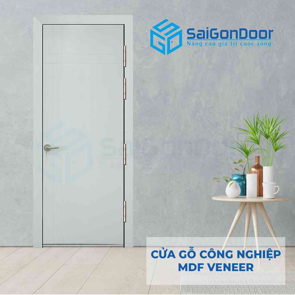 Cửa gỗ MDF veneer P1R4 SGD