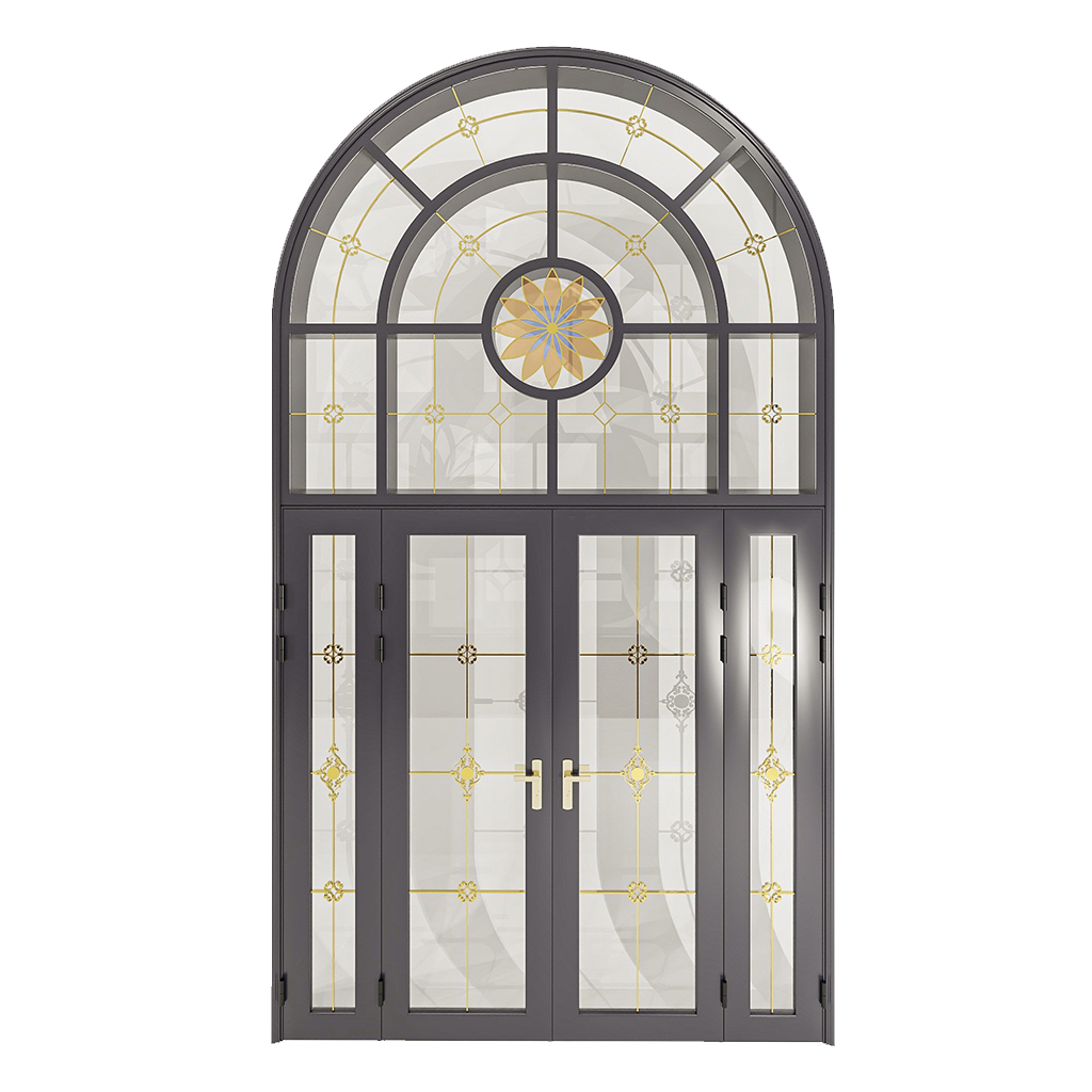 Cửa Nhôm Vân Gỗ SGD-CNVG-16