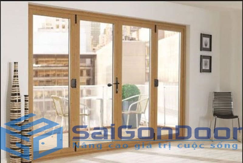 Cửa nhựa giả gỗ uPVC