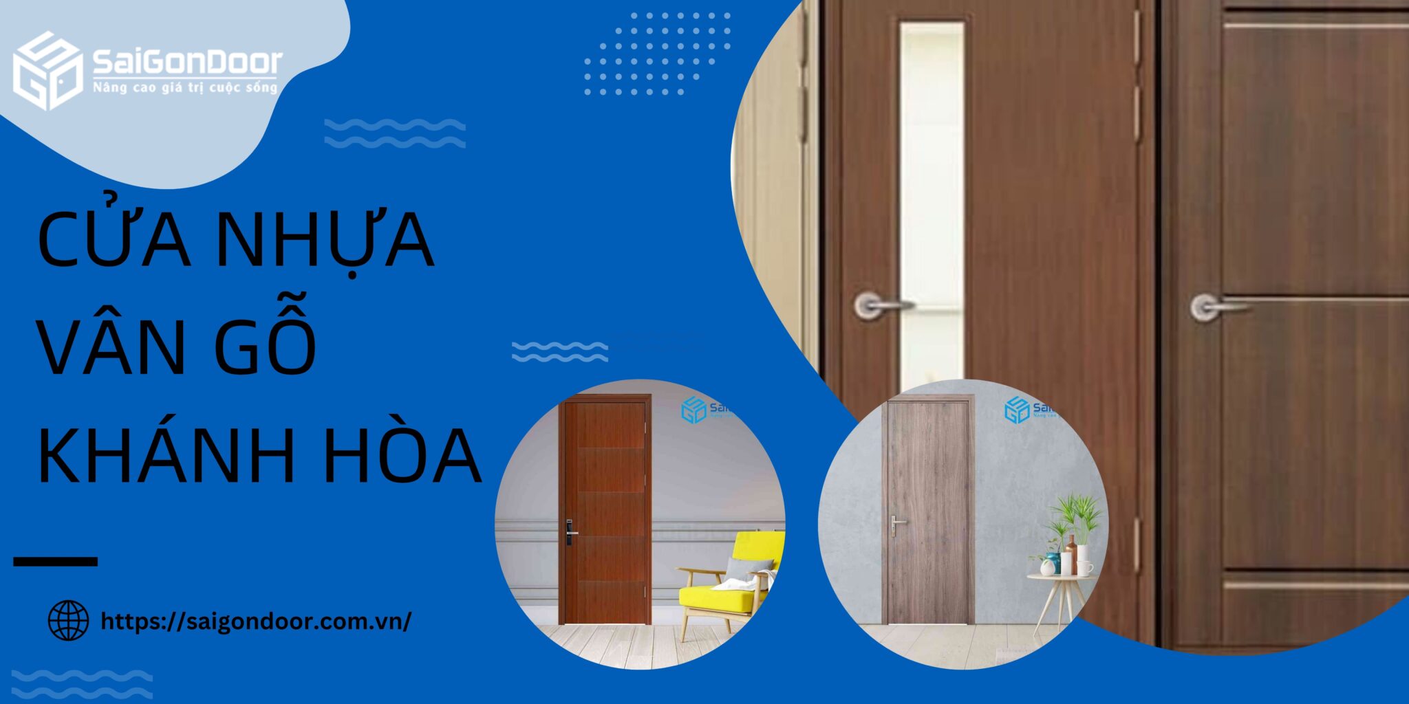 Cửa nhựa vân gỗ Khánh Hòa: Lựa chọn tuyệt vời cho nội thất