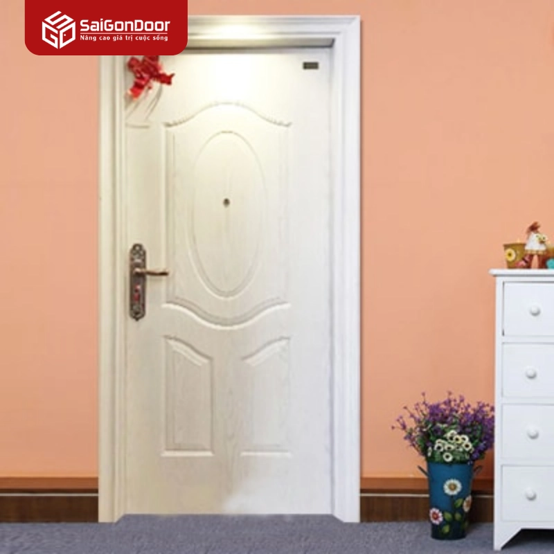 Cửa thép vân gỗ SGD 4