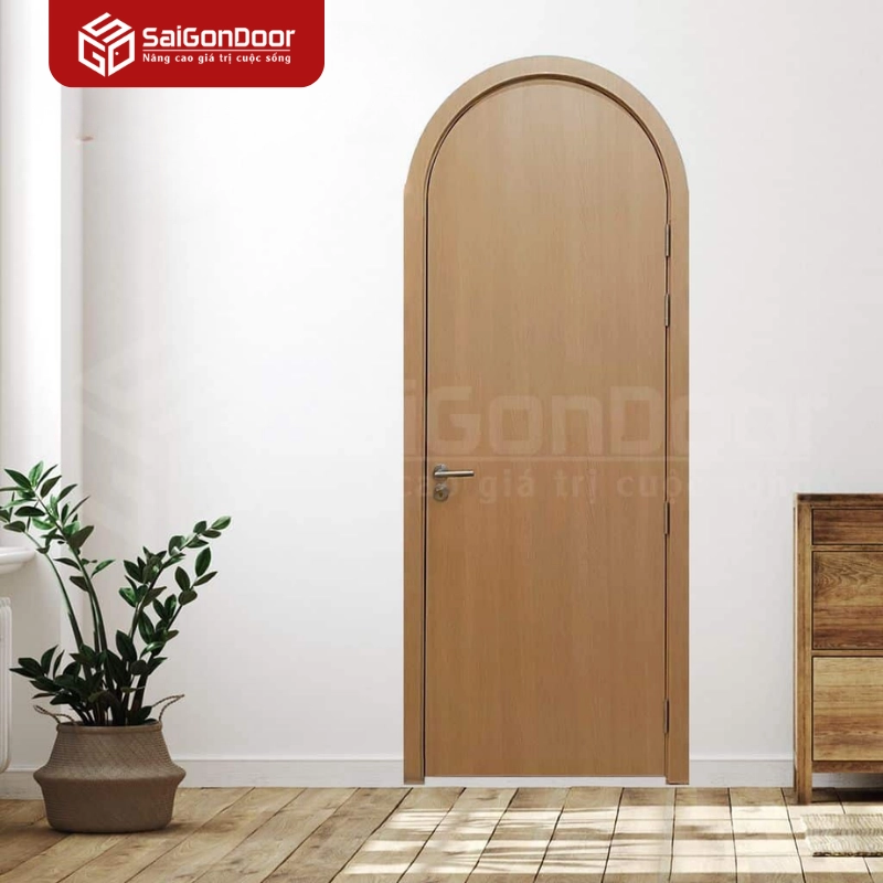 Cửa vòm gỗ CVG 7