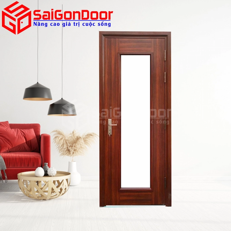 Cửa thép vân gỗ SGD-KM.TVG-1C-8