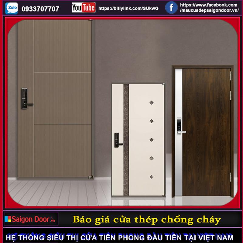 Báo Giá Cửa Thép Chống Cháy Rẻ Nhất Mới – Saigondoor