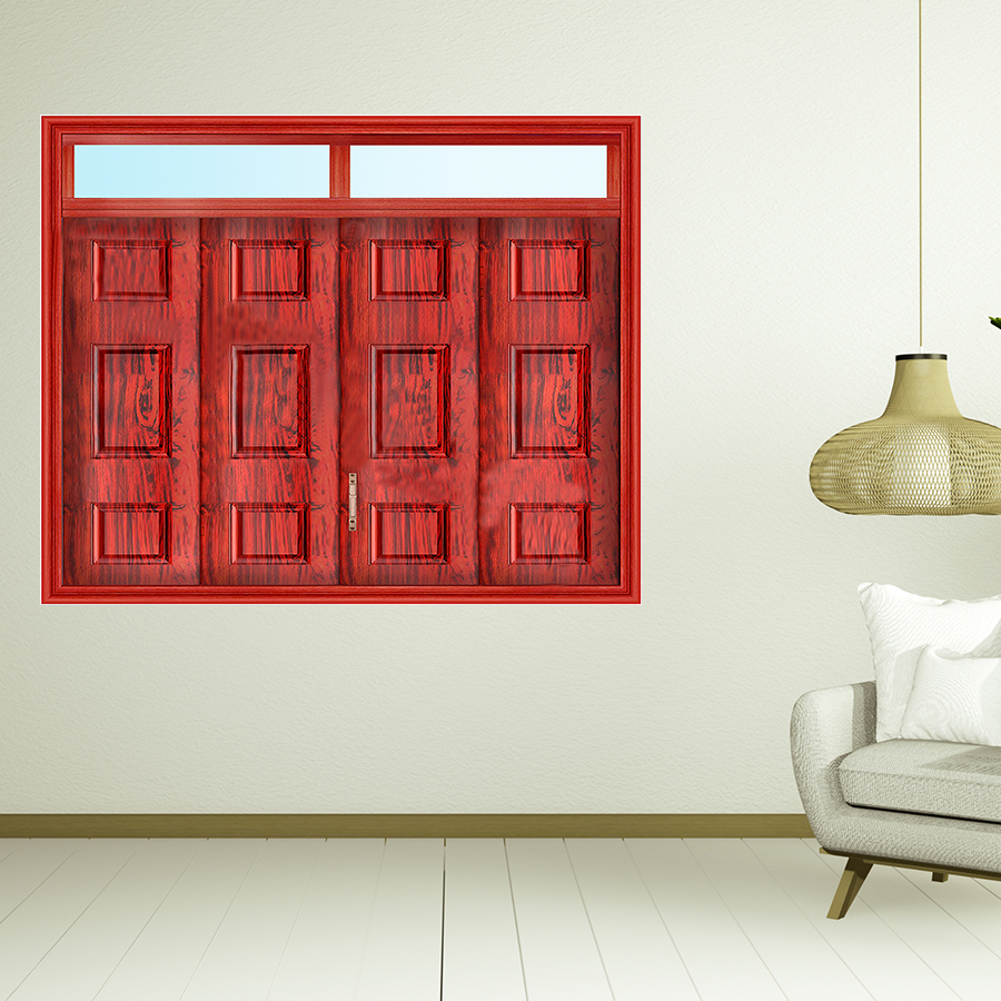 Cửa thép vân gỗ SGD CS4H11