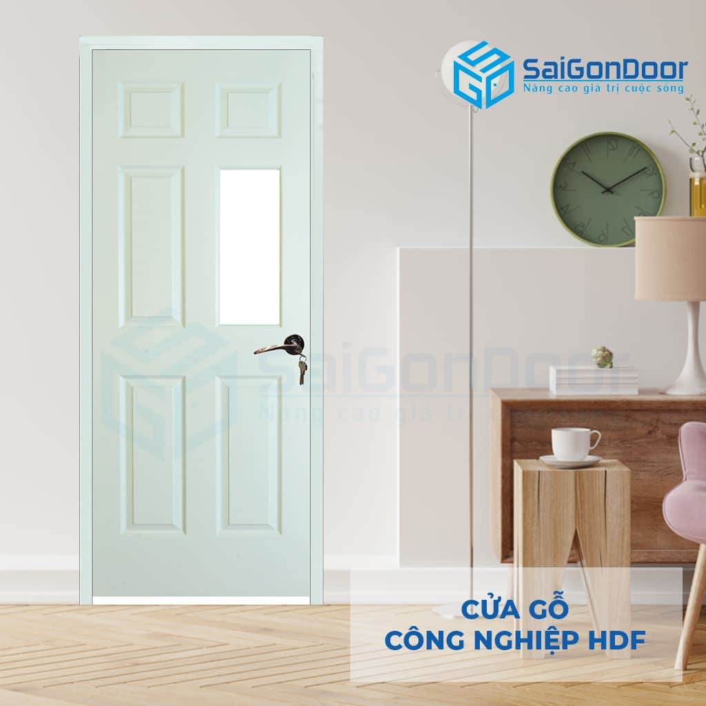 CỬA GỖ CÔNG NGHIỆP HDF 6AG1-C10