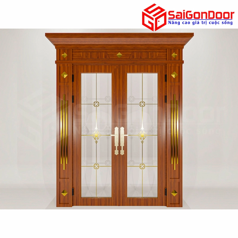 bảng màu nhôm giả gỗ