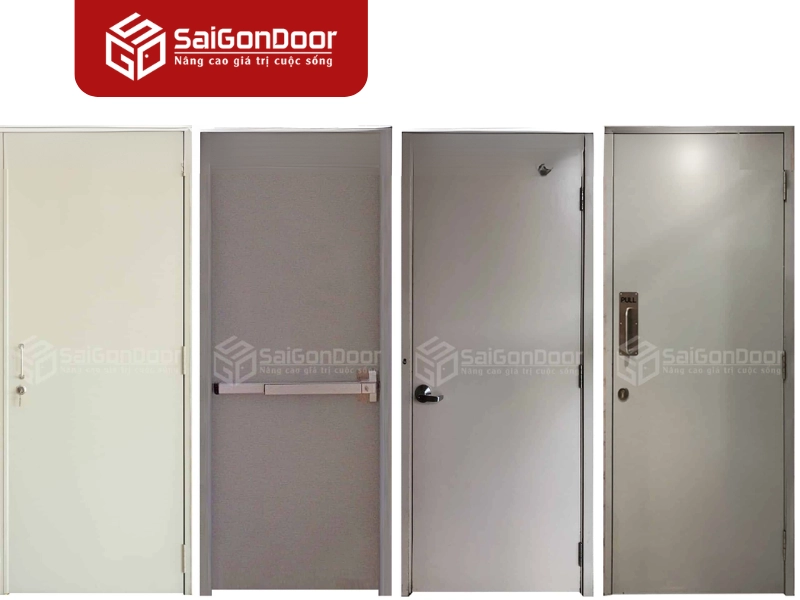 Ưu điểm và ứng dụng của cửa thép chống cháy EI60