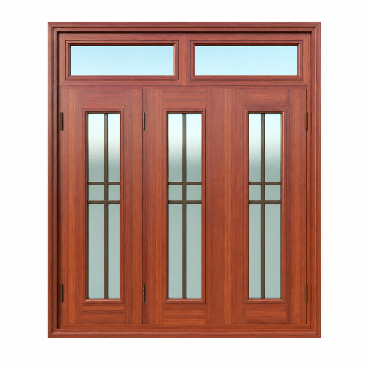 Cửa Sổ Thép Vân Gỗ SGDCSTVG-01