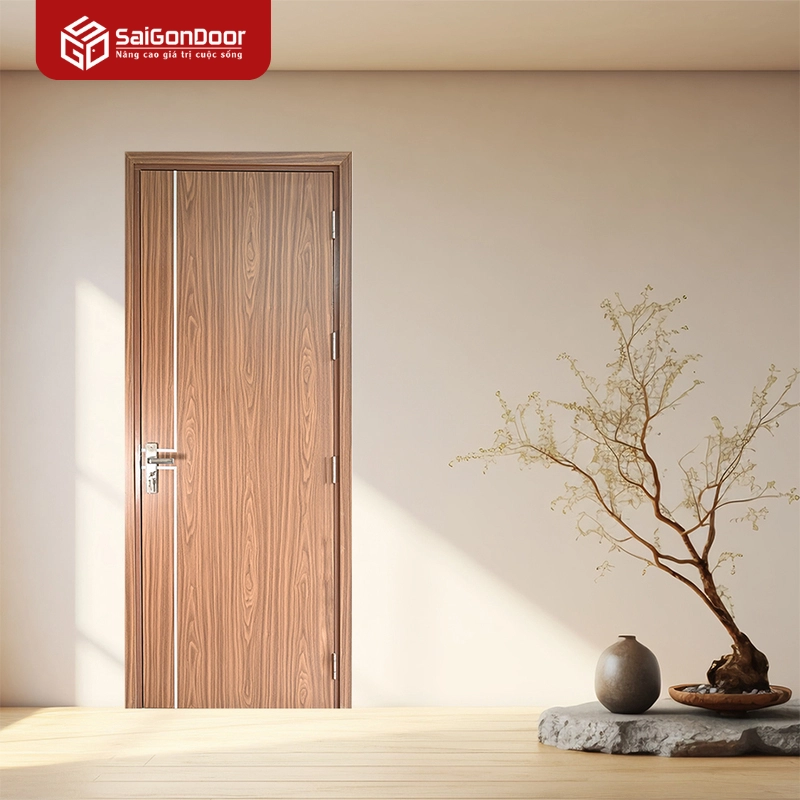 Cửa gỗ MDF Veneer P1R1-ASK