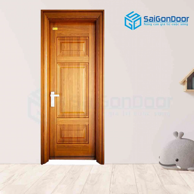 So sánh giá cửa thép vân gỗ 1 cánh với cửa gỗ tự nhiên