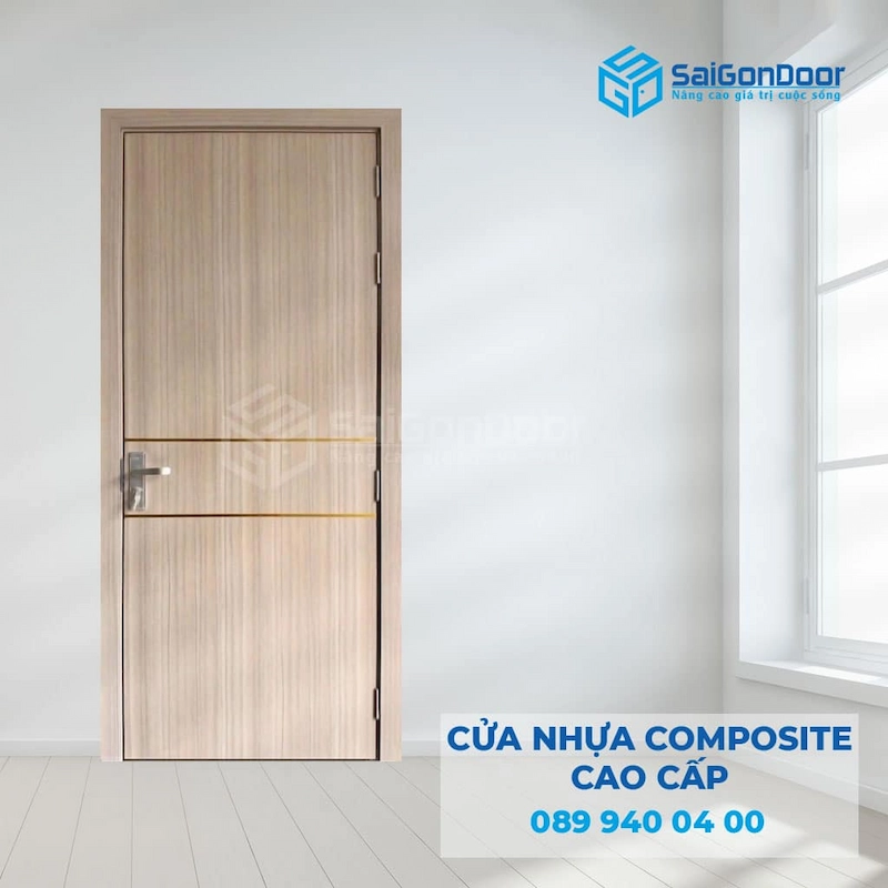 Cửa nhựa composite thông phòng kết nối các không gian chức năng trong nhà một cách hài hòa