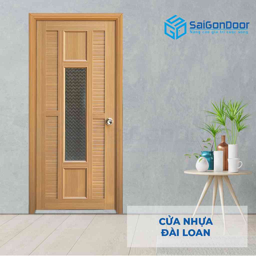 CỬA NHỰA ĐÀI LOAN DL SGD TW6 D