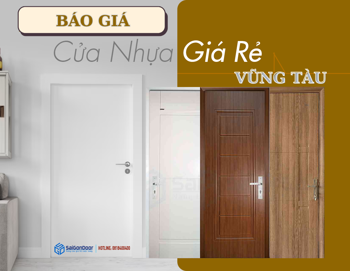 Báo giá cửa nhựa, cửa nhựa ABS, cửa nhựa composite Bà Rịa - Vũng Tàu