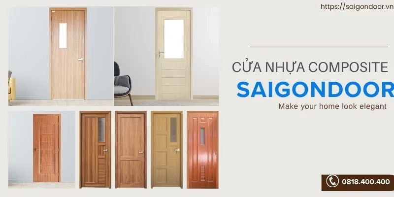 Lợi ích khi lựa chọn Saigondoor cho cửa nhựa Composite tại Phường Tân Phước