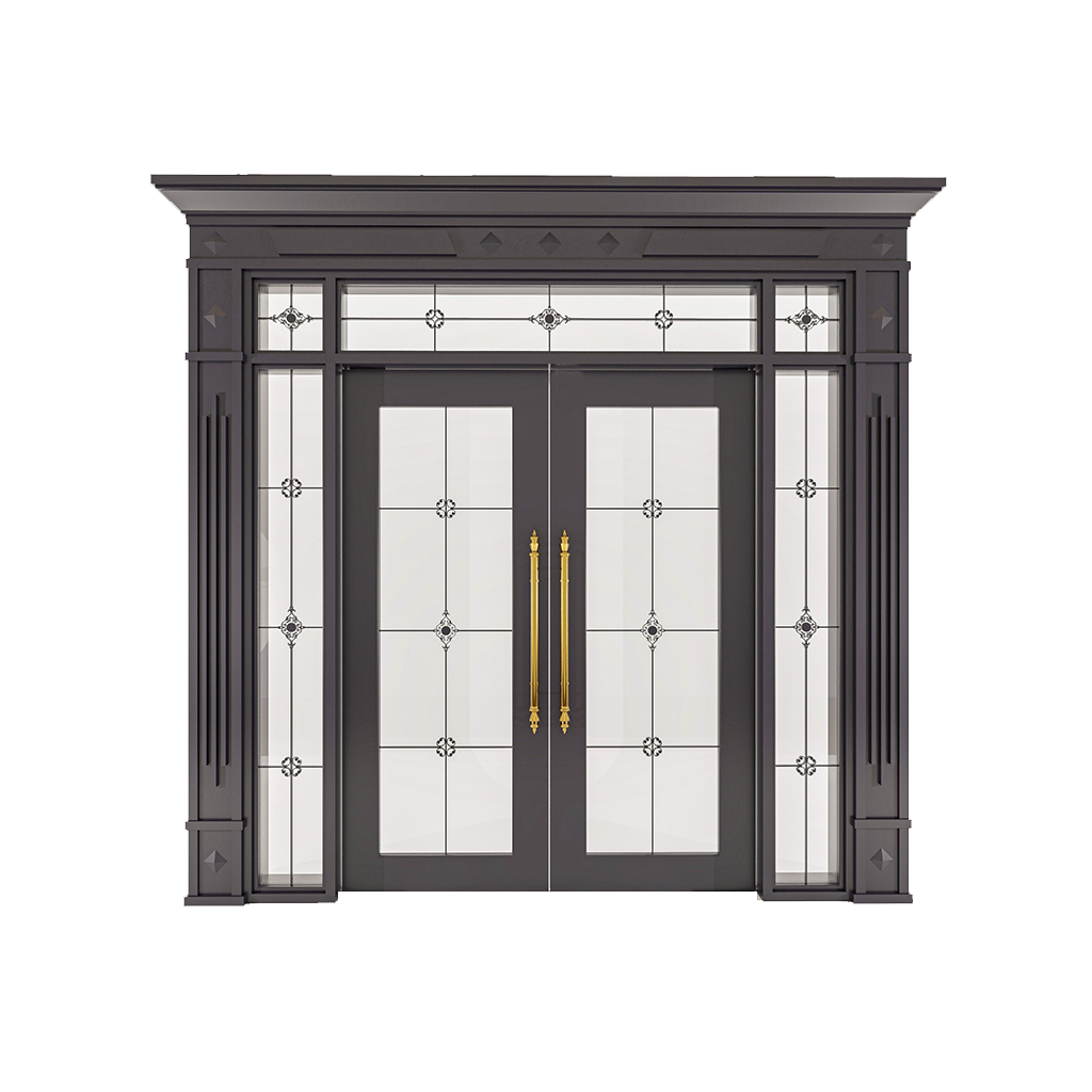 Cửa Nhôm Vân Gỗ 69