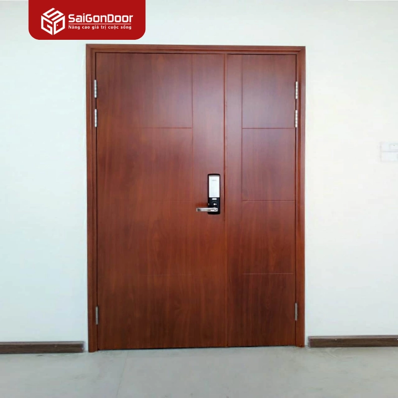 Cửa thép vân gỗ SGD 23