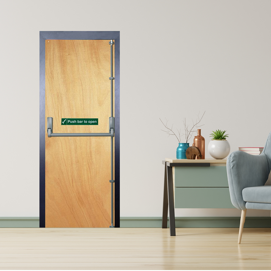 Cửa thép vân gỗ SGD 3