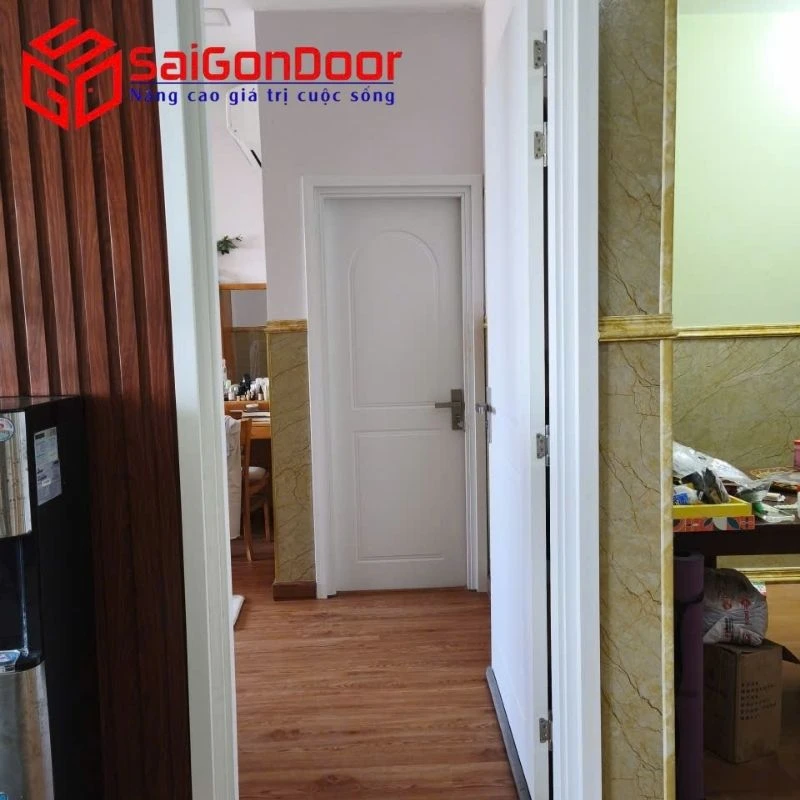 Công trình lắp đặt cửa thông phòng tại Long Khánh Đồng Nai 