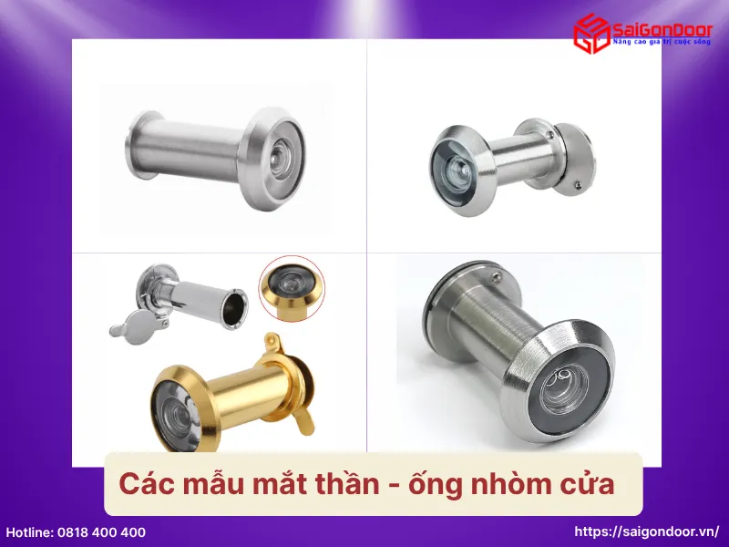 Các loại mắt thần-ống nhòm cửa SaigonDoor