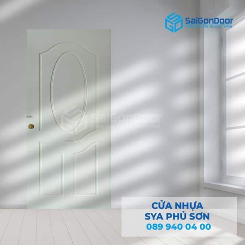 Giá thành cửa nhựa SYA phủ sơn phụ thuộc vào nhiều yếu tố 