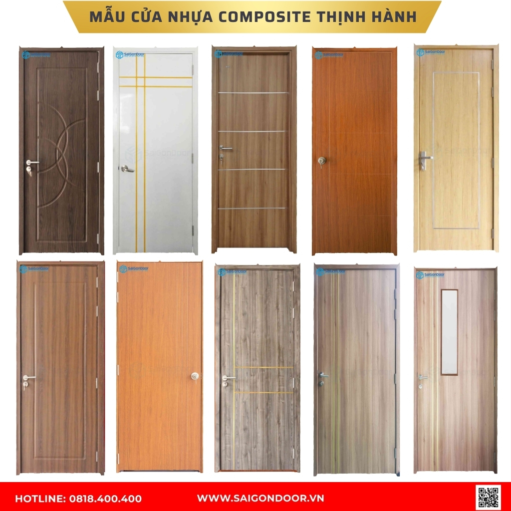 Mẫu cửa nhựa composite Cà Mau