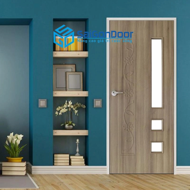 Cửa nhựa composite cho nhà vệ sinh chống nước tuyệt đối