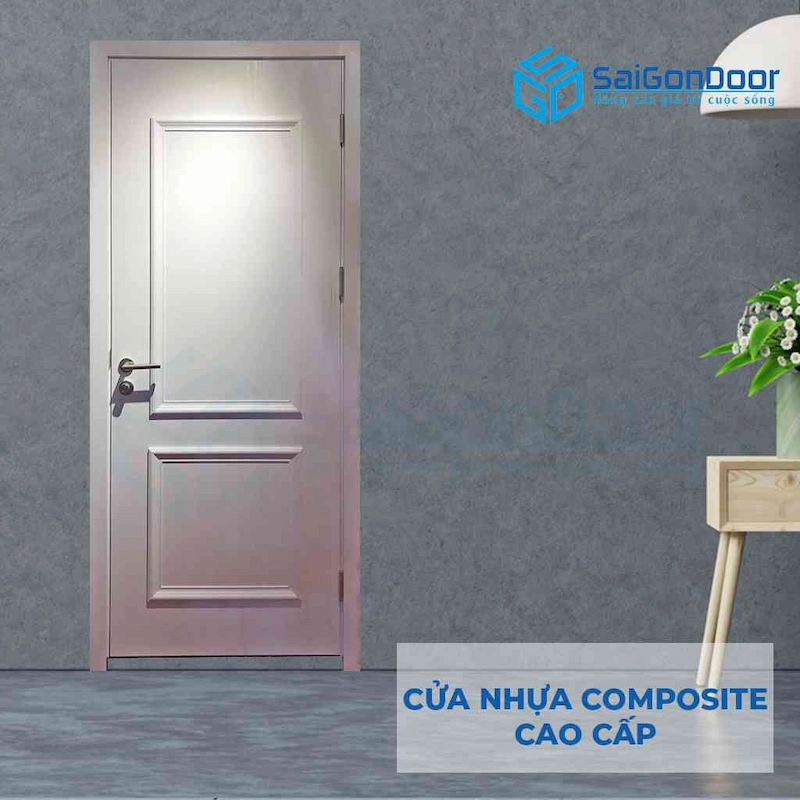 Cửa nhựa Composite 2PN Trắng