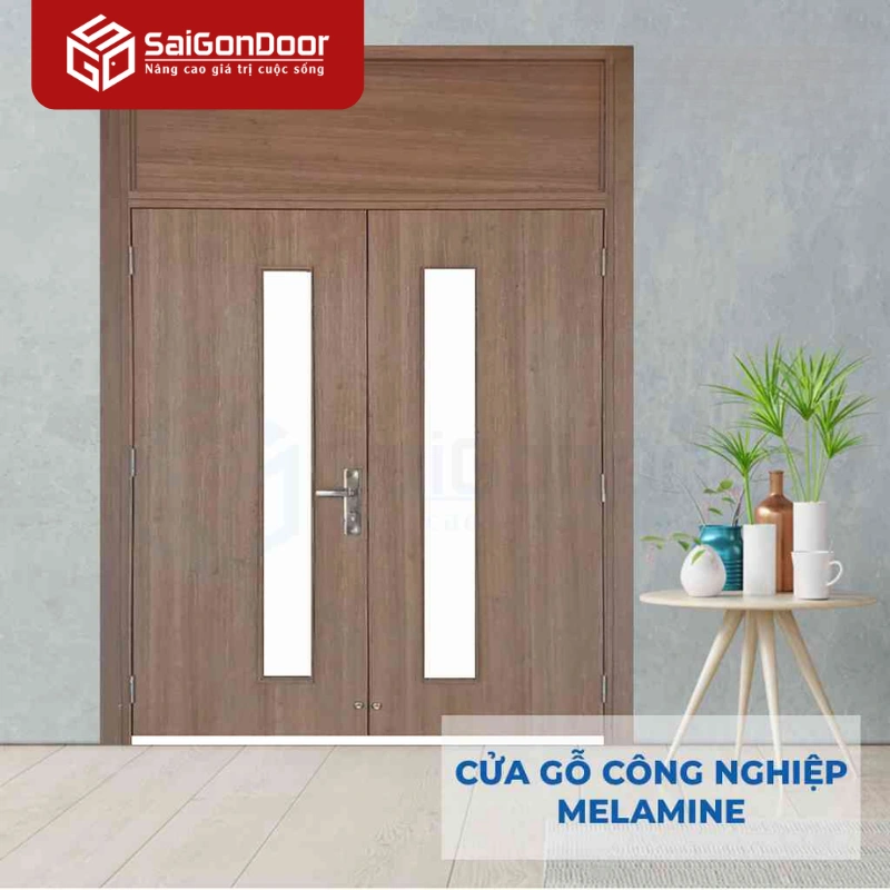 Các loại cửa gỗ công nghiệp phổ biến và báo giá tại khu vực Nhiêu Lộc