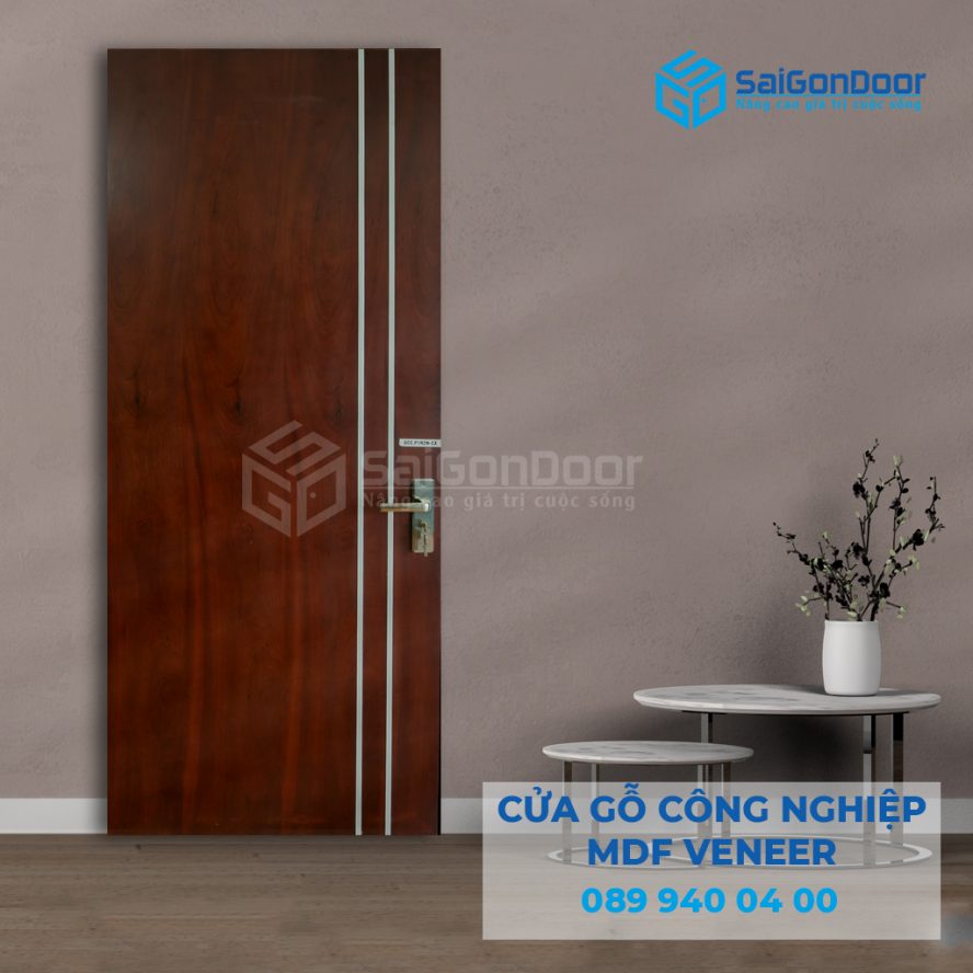 Cua go CN MDF veneer P1L1