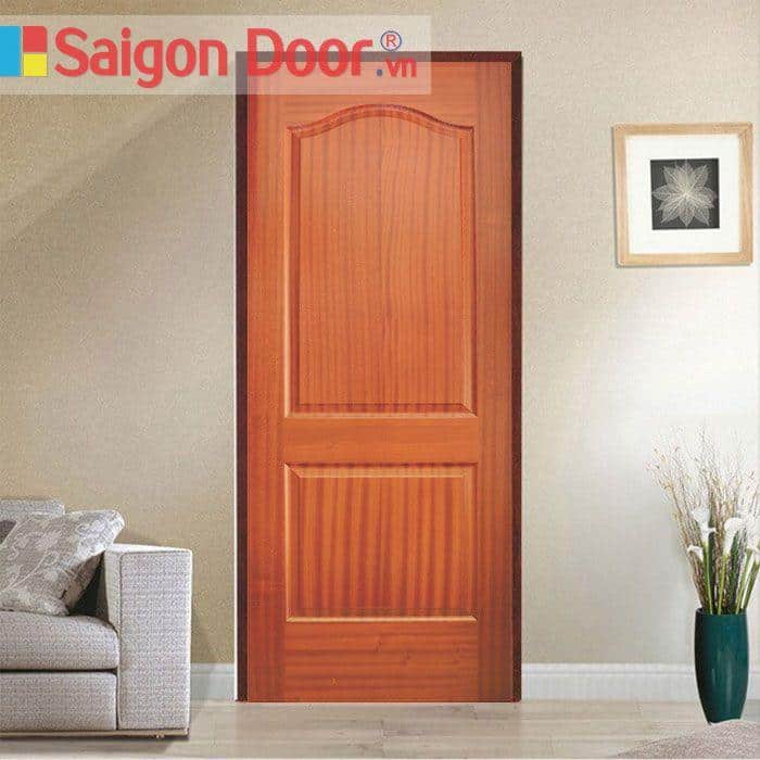 Cửa Gỗ HDF veneer 2A-Sapele