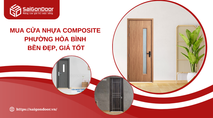 Mua Cửa Nhựa Composite Phường Hòa Bình Bền Đẹp, Giá Tốt