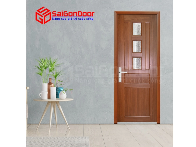 Cửa nhựa giả gỗ MO 42