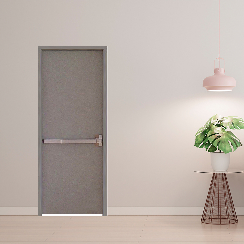 Cửa thép chống cháy TCC P1 xám thanh thoát hiểm