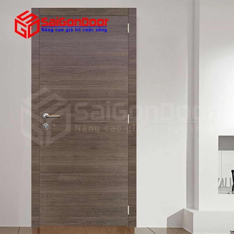 Mẫu cửa HDF phong cách hiện đại