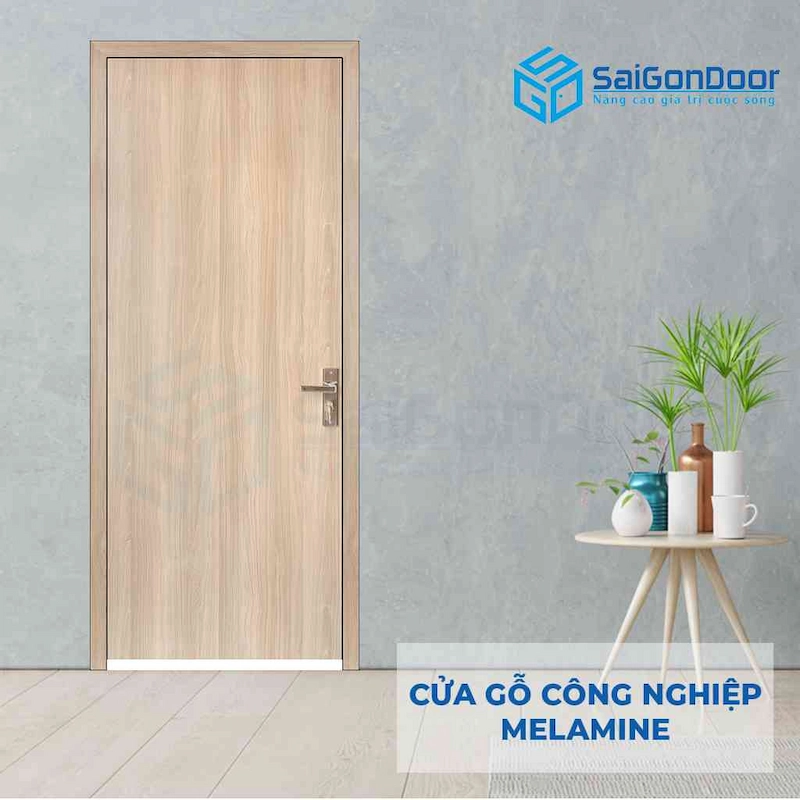 Cửa gỗ công nghiệp MDF Melamine P11