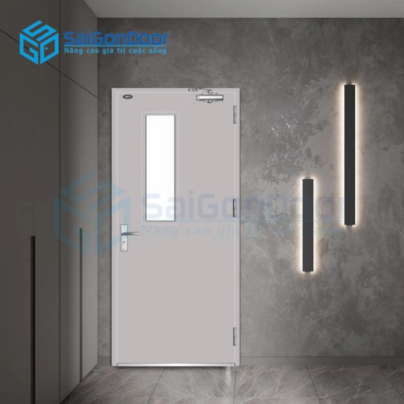 Cửa thép chống cháy TCC P1G1-1-C4