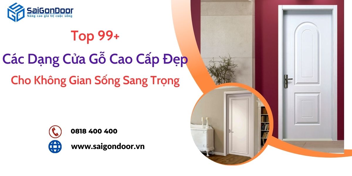 Top 99+ Các Dạng Cửa Gỗ Cao Cấp Đẹp Cho Không Gian Sống Sang Trọng