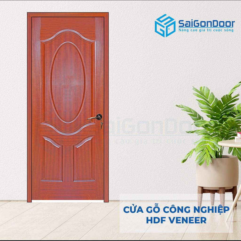 Cửa Gỗ Công Nghiệp HDF Veneer 3A-cam xe