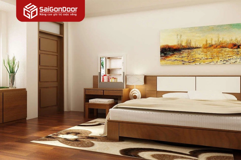 Sài Gòn Door – Giải pháp cửa nội thất tối ưu cho không gian phòng ngủ hiện đại