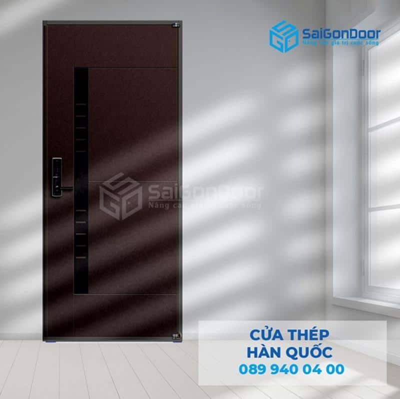 Cửa thép Hàn Quốc dành cho không gian sống hiện đại, trẻ trung