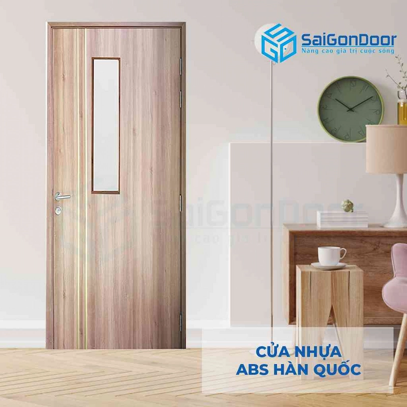 Các mẫu cửa nhựa Hàn Quốc văn phòng đẹp và thịnh hành hiện nay