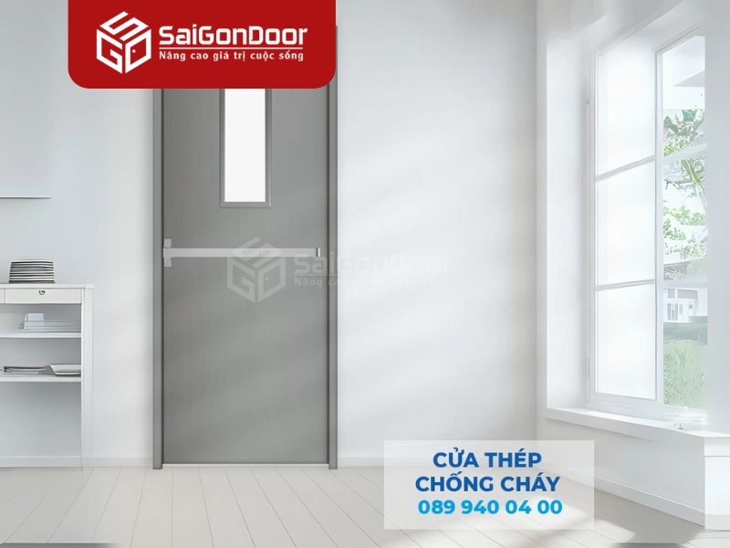 Ứng dụng của cửa thép chống cháy 70 phút