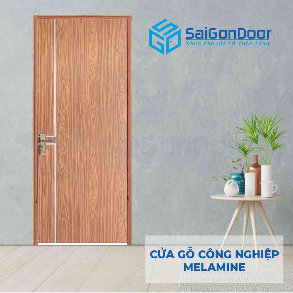 Cửa gỗ ngăn cháy MDF Melamine P1R11 SGD