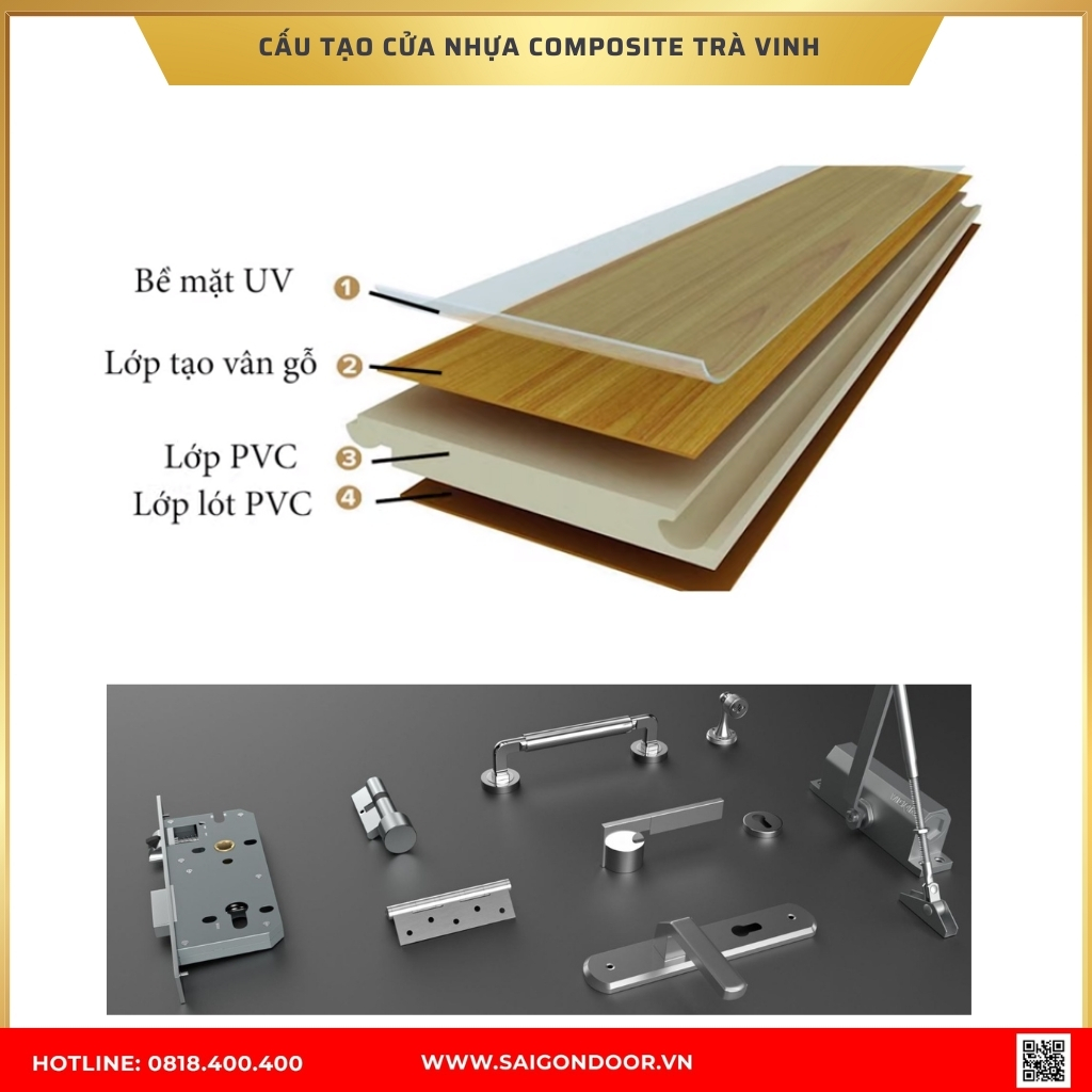 Cấu tạo cửa nhựa composite