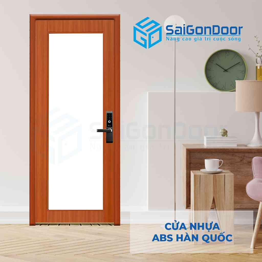 Mẫu cửa nhựa cao cấp ABS Hàn Quốc PVC SD2