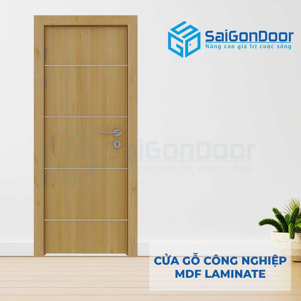 CỬA GỖ CÔNG NGHIỆP MDF LAMINATE P1R4a