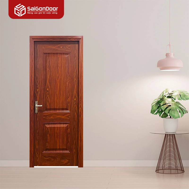 Cửa thép vân gỗ SGD-KM-TVG-1C-30